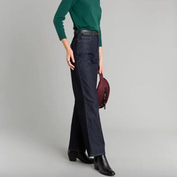 Agnes B Wide Leg  Stretch Jeans Size 29 - Picture 1 of 5